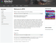 Tablet Screenshot of biketechreview.com